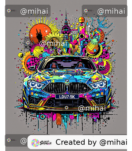 Stylized Car Design Tanktop