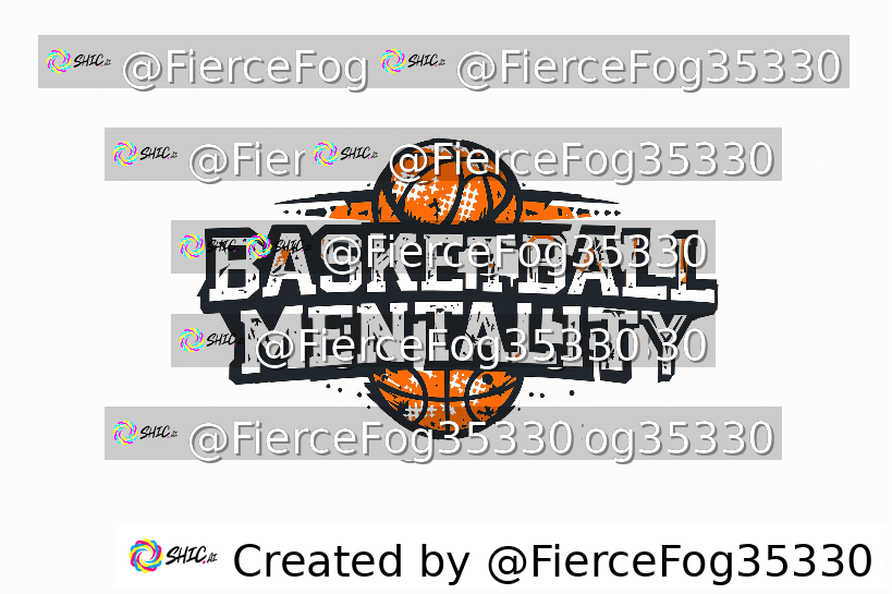 Basketball Mentality Typography Hoodie