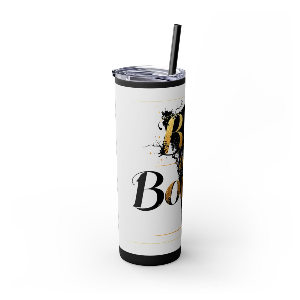 Color: Black | Size: 20oz | Product: Bad and Bougie Graphic Design Tumbler | Category: Unisex