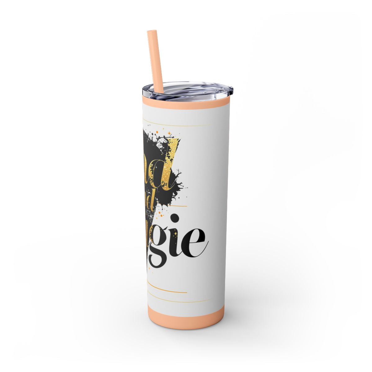 Color: Blush | Size: 20oz | Product: Bad and Bougie Graphic Design Tumbler | Category: Unisex