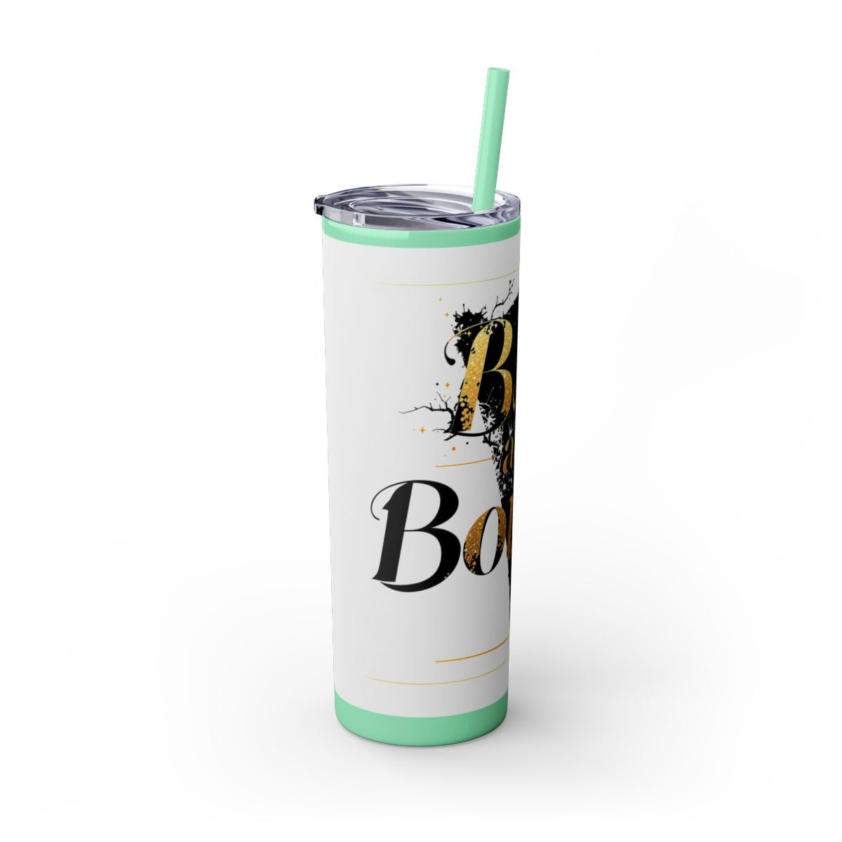 Color: Mint | Size: 20oz | Product: Bad and Bougie Graphic Design Tumbler | Category: Unisex