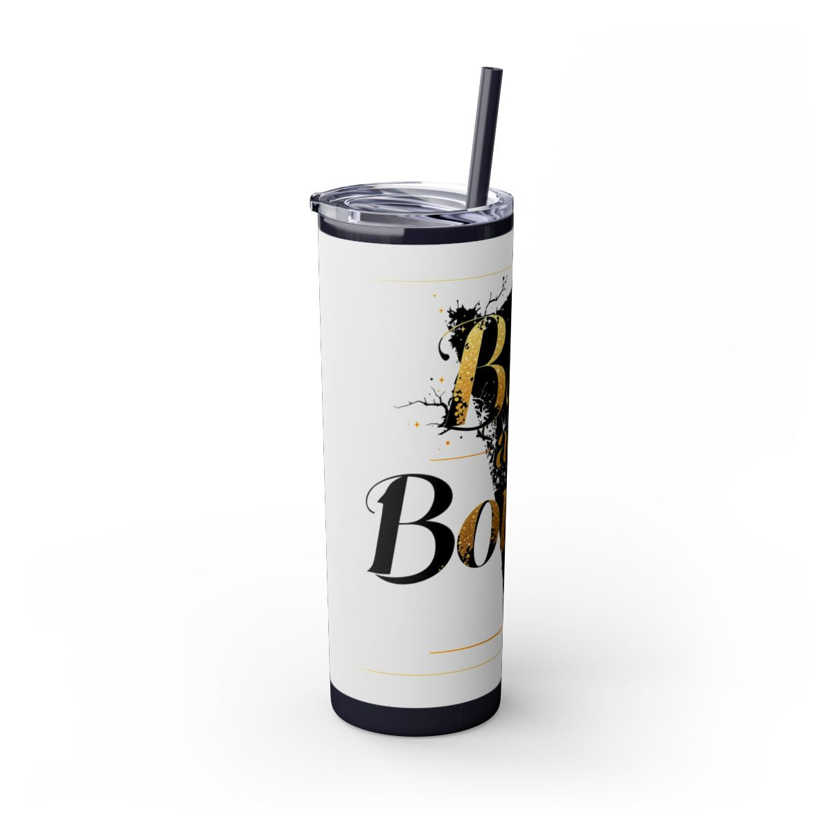 Color: Midnight | Size: 20oz | Product: Bad and Bougie Graphic Design Tumbler | Category: Unisex