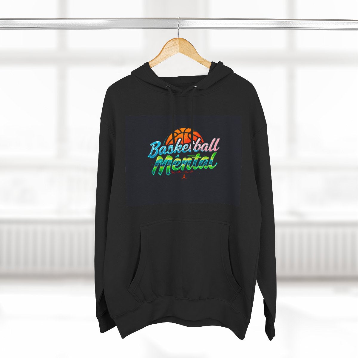 Color: Black | Size: S | Product: Barbados Basketball Mental Hoodie | Category: Unisex