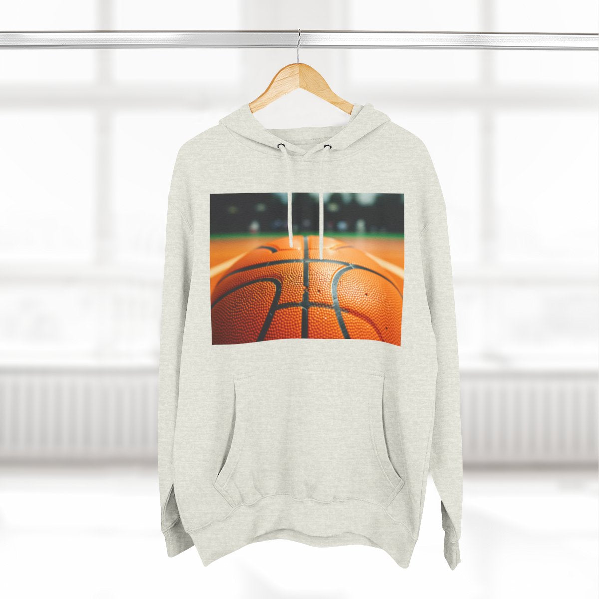 Color: Oatmeal Heather | Size: S | Product: Basketball and Mental Wellness Hoodie | Category: Unisex