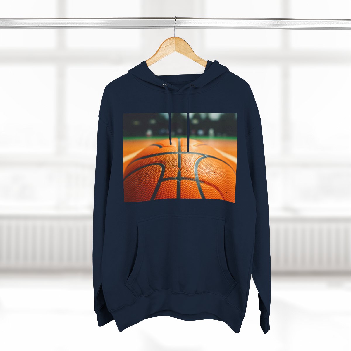 Color: Navy | Size: S | Product: Basketball and Mental Wellness Hoodie | Category: Unisex