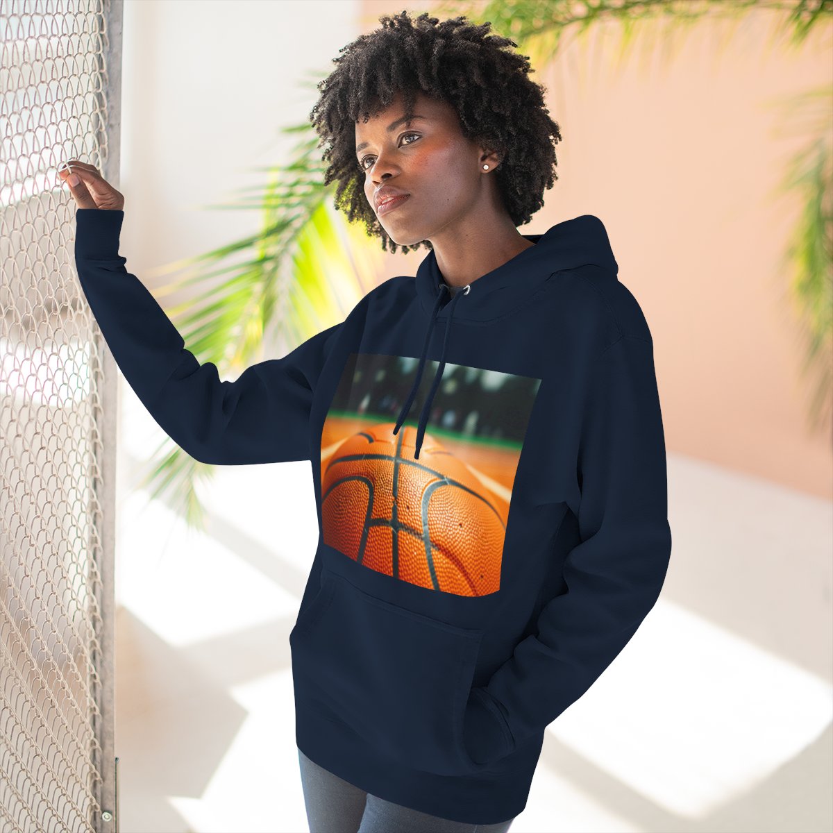 Color: Navy | Size: S | Product: Basketball and Mental Wellness Hoodie | Category: Unisex
