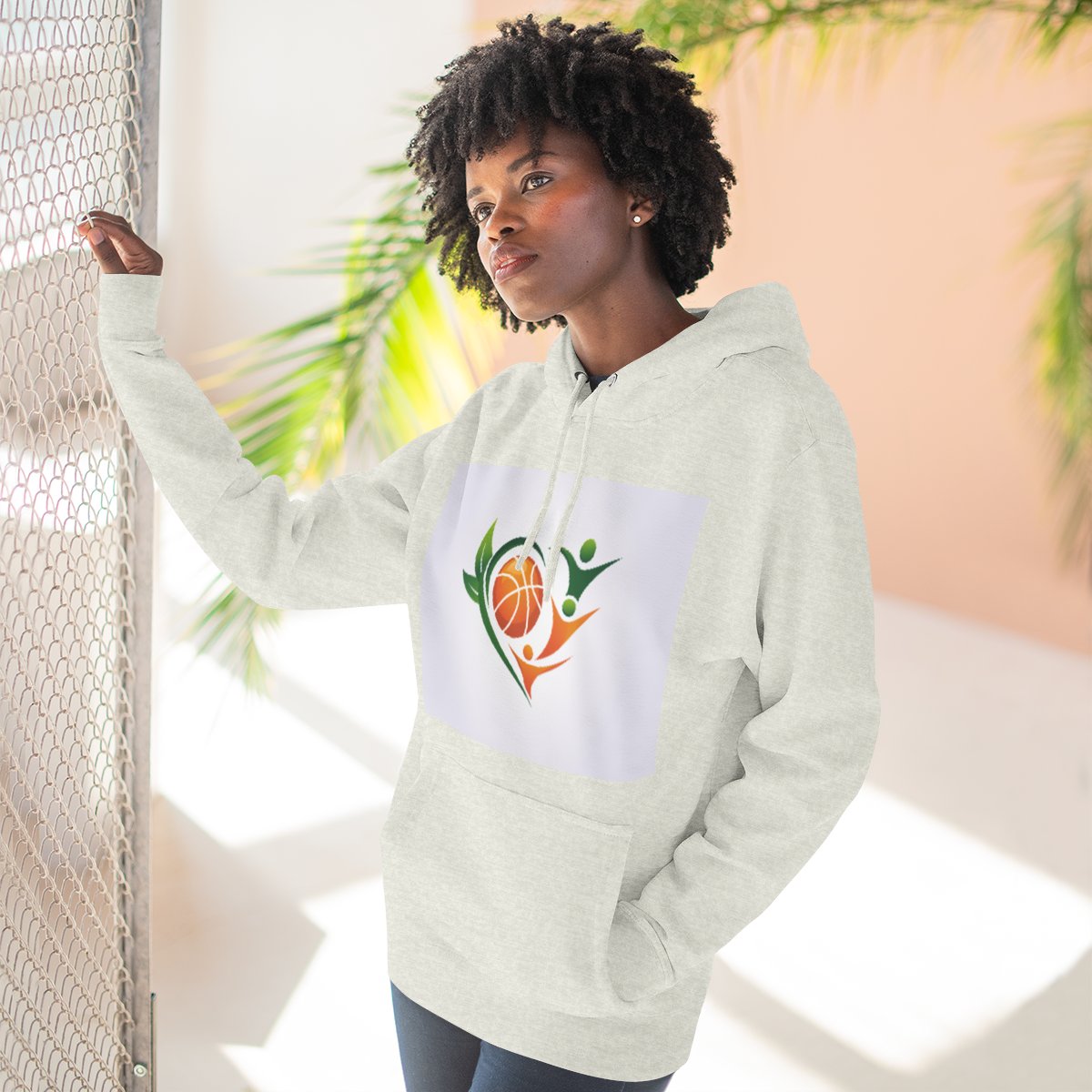 Color: Oatmeal Heather | Size: S | Product: Basketball Wellness Contemporary Hoodie | Category: Unisex