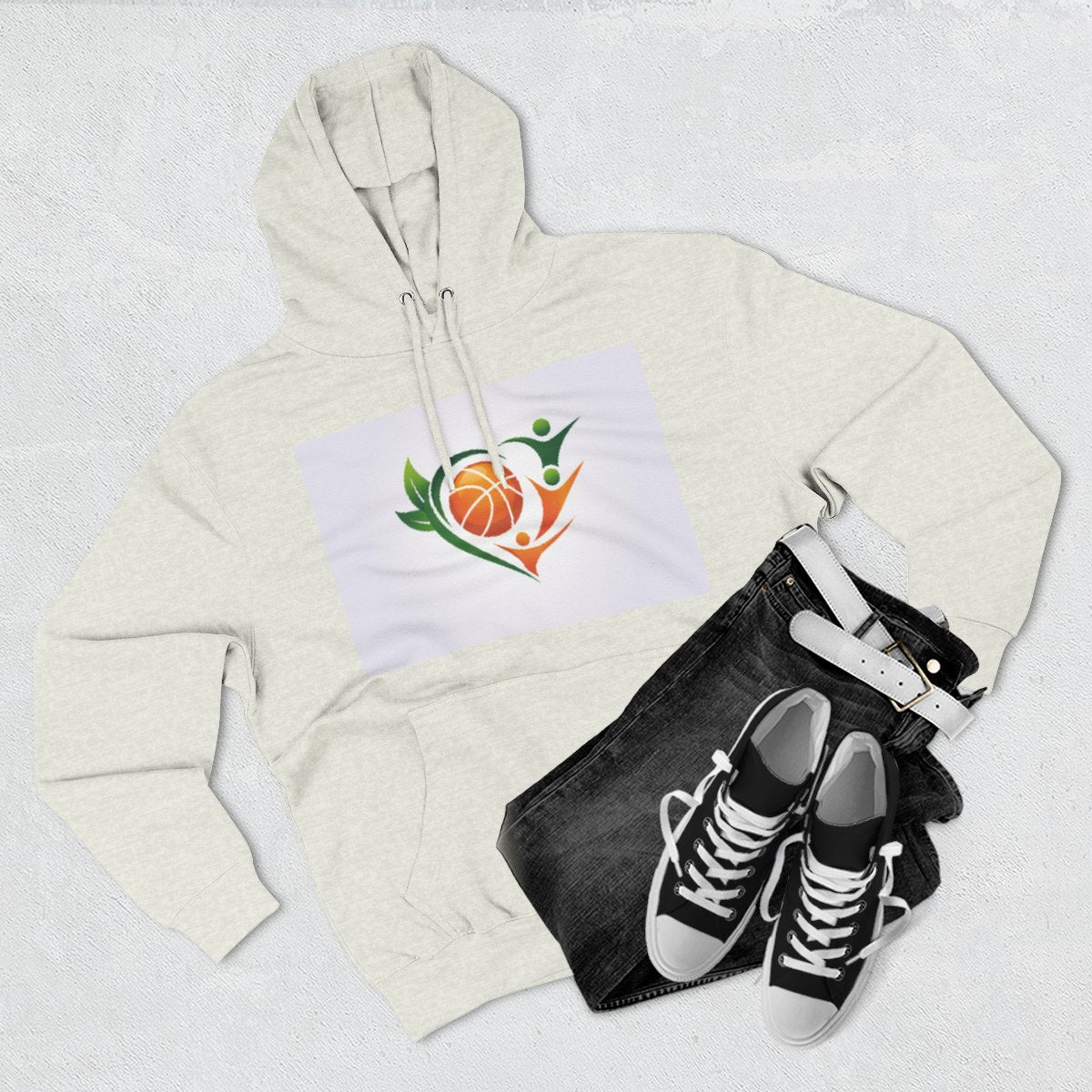 Color: Oatmeal Heather | Size: S | Product: Basketball Wellness Contemporary Hoodie | Category: Unisex
