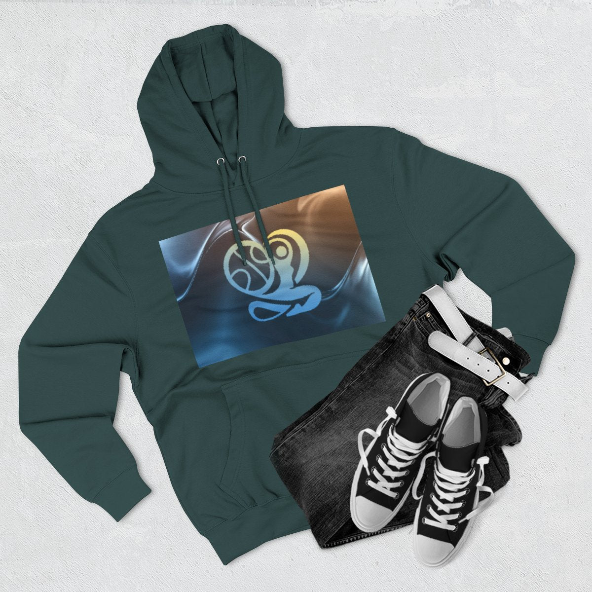 Color: Sports Green | Size: S | Product: Basketball Wellness Inspired Hoodie | Category: Unisex