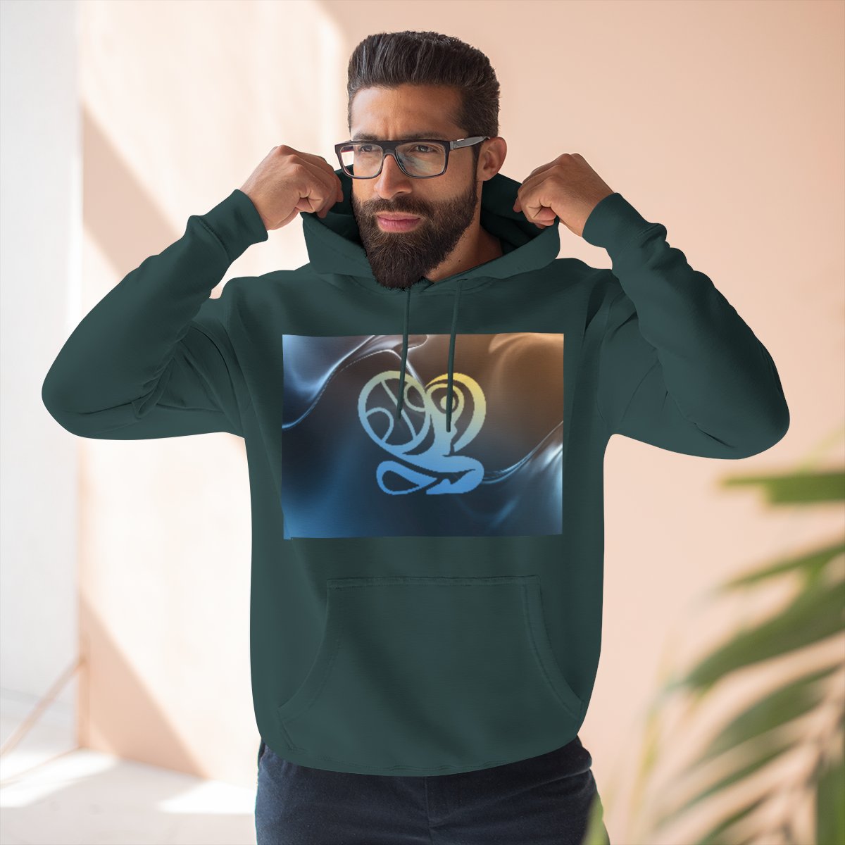 Color: Sports Green | Size: S | Product: Basketball Wellness Inspired Hoodie | Category: Unisex