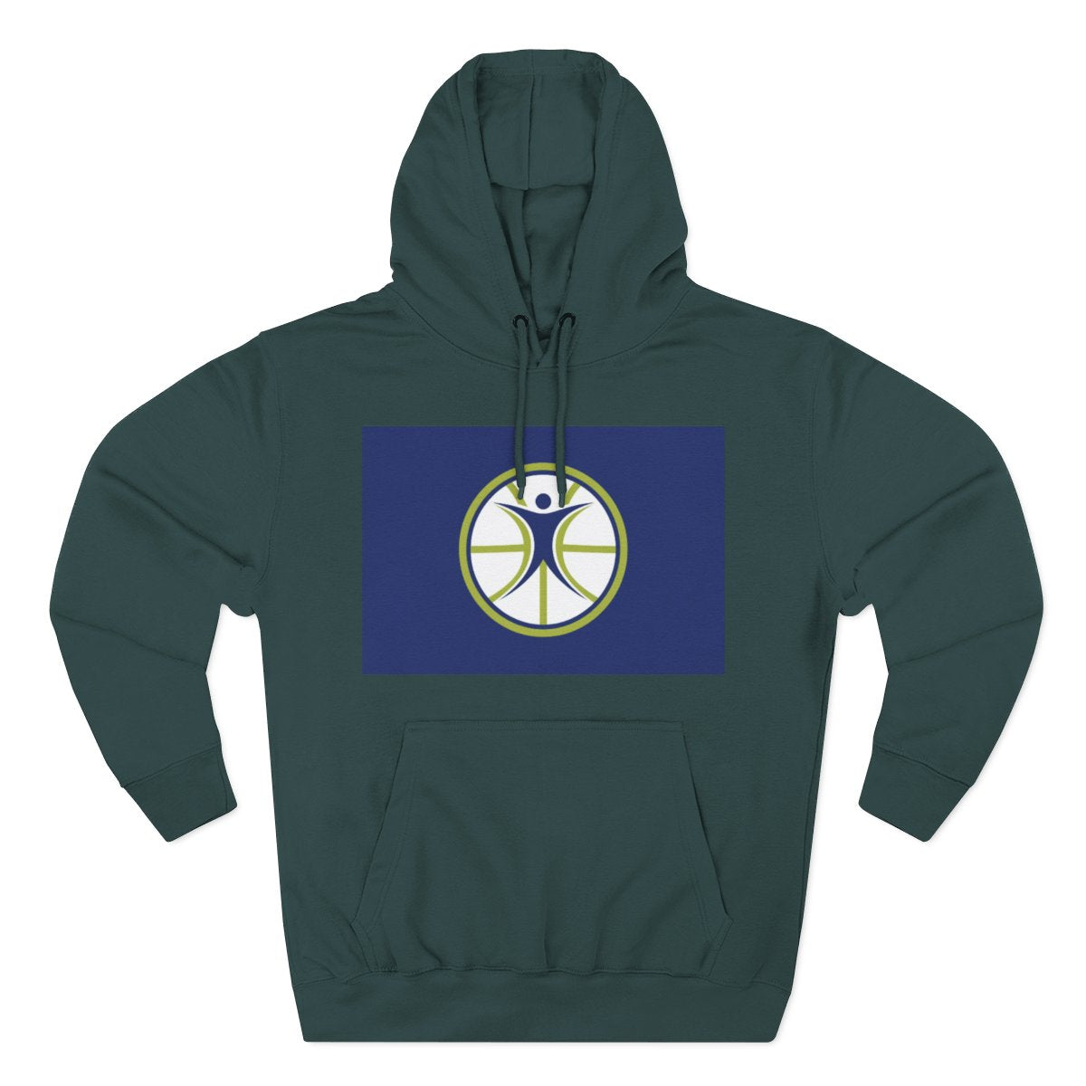 Color: Sports Green | Size: S | Product: Basketball Wellness Inspired Hoodie | Category: Unisex