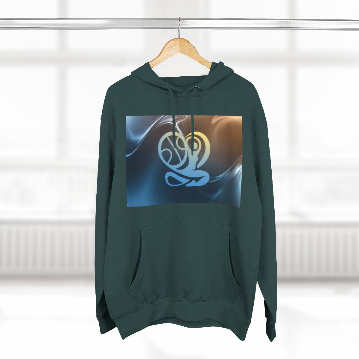 Color: Sports Green | Size: S | Product: Basketball Wellness Inspired Hoodie | Category: Unisex