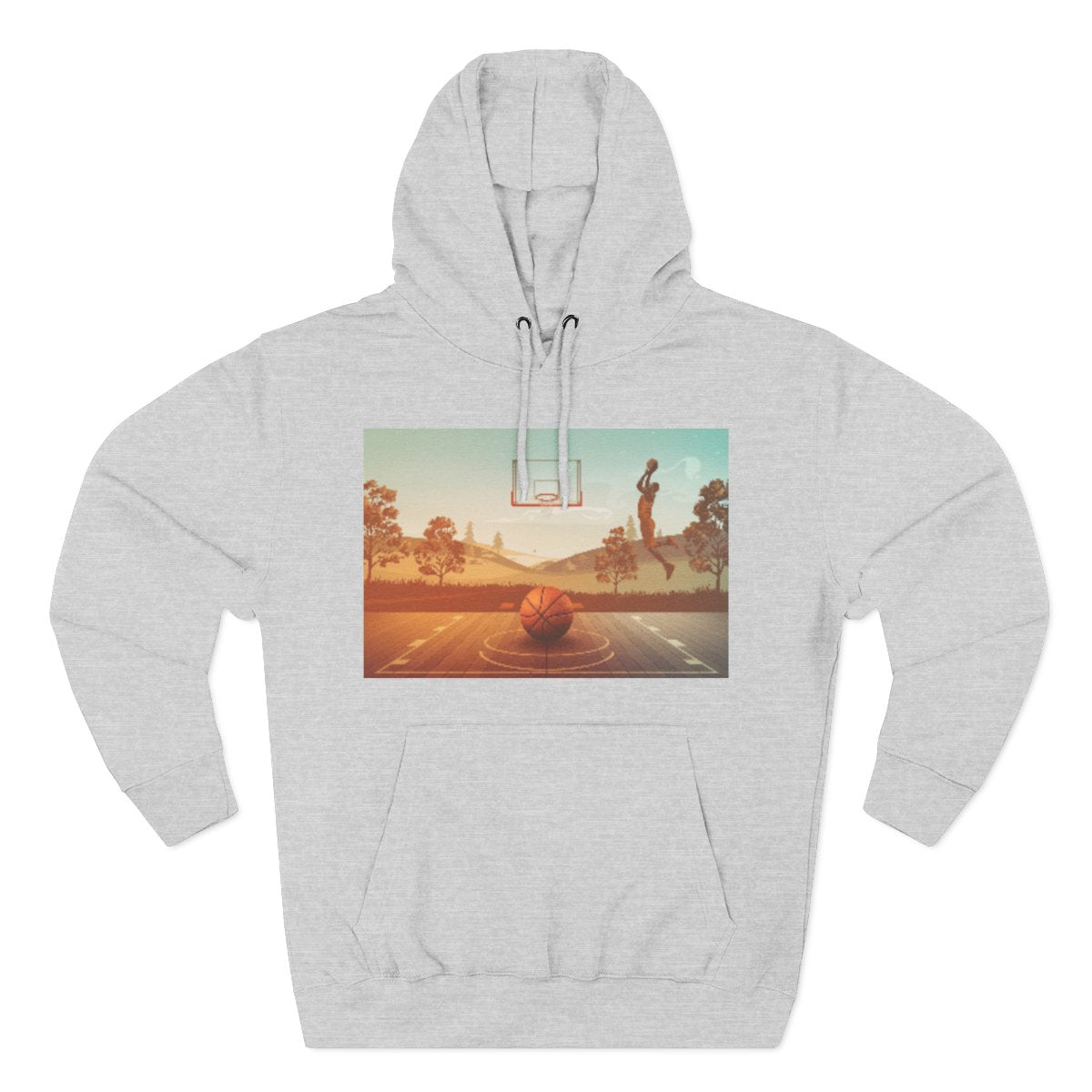 Color: Heather Grey | Size: S | Product: Basketball Wellness Mindset Hoodie | Category: Unisex