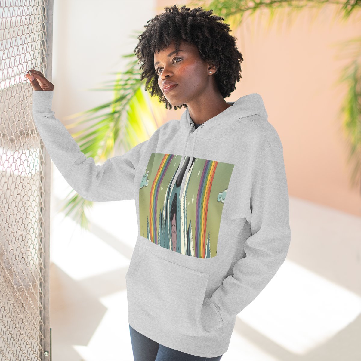 Color: Heather Grey | Size: S | Product: Mental Health and Music Journey Hoodie | Category: Unisex