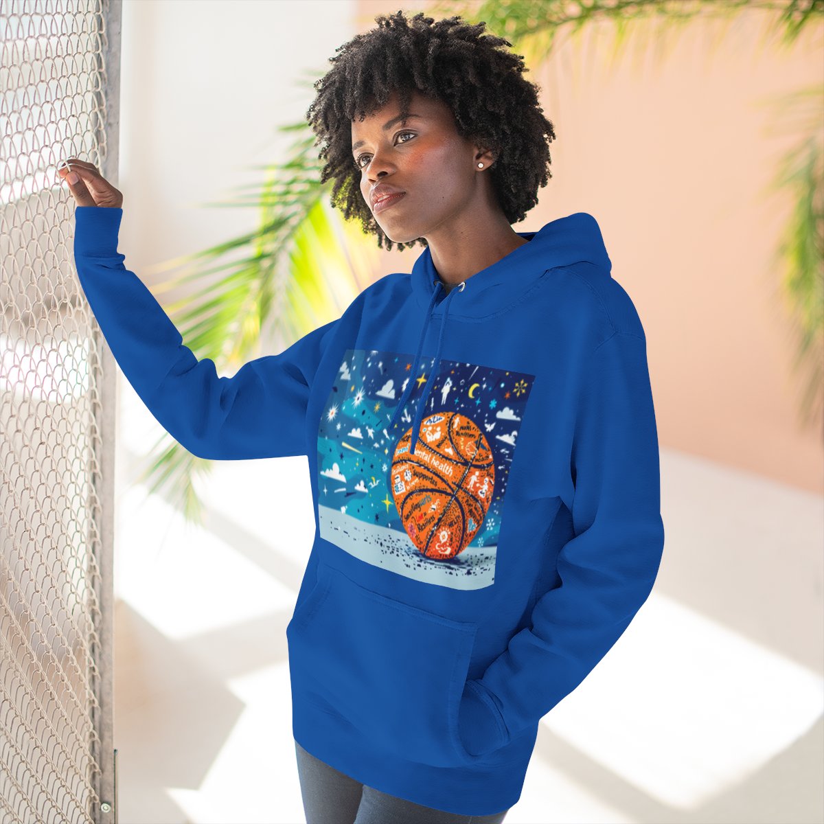 Color: Royal Blue | Size: S | Product: Mental Health Resilience Themed Hoodie | Category: Unisex