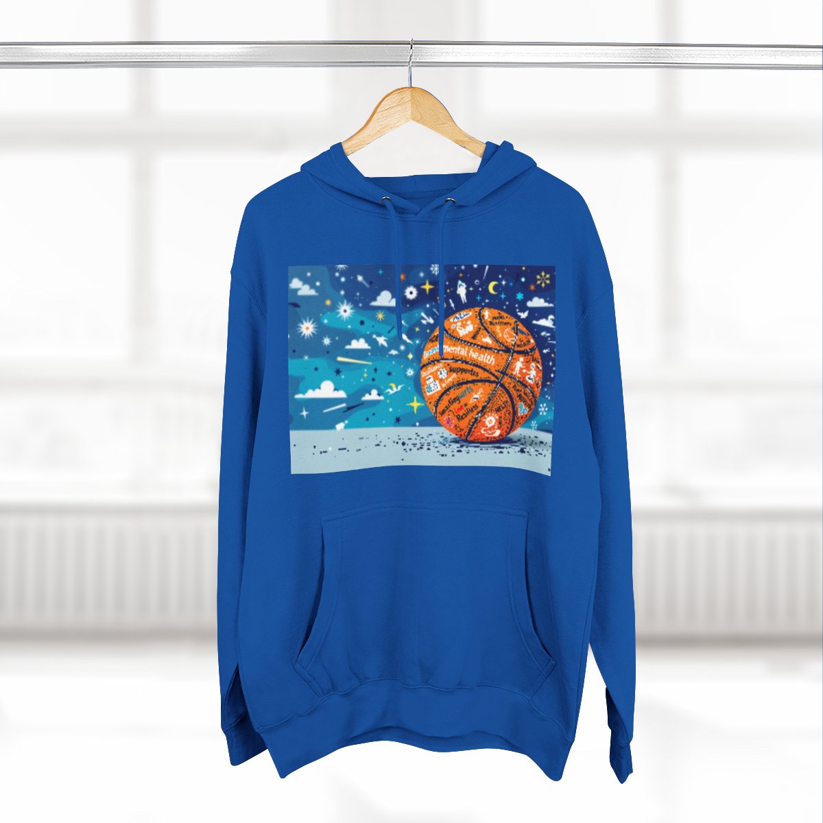 Color: Royal Blue | Size: S | Product: Mental Health Resilience Themed Hoodie | Category: Unisex