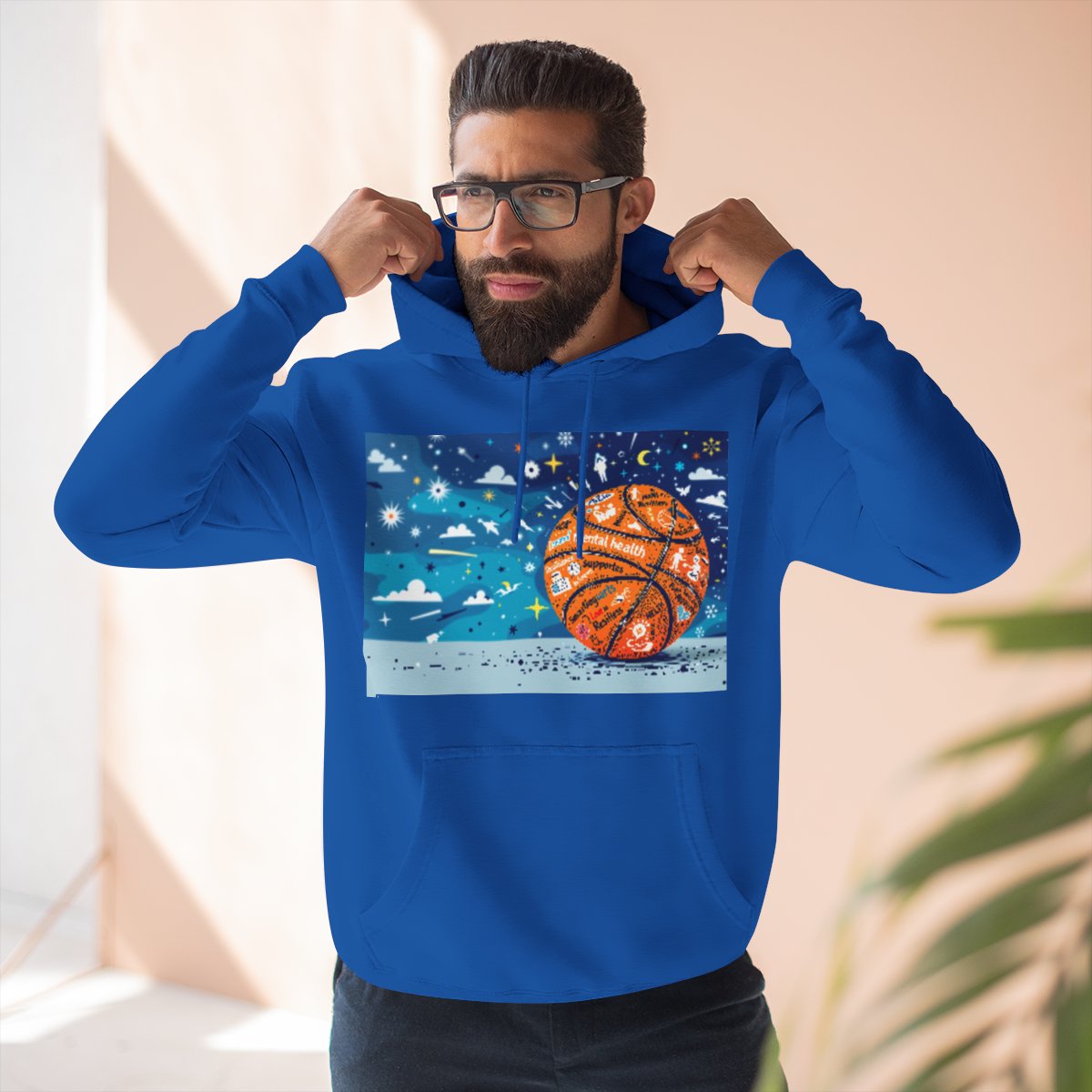 Color: Royal Blue | Size: S | Product: Mental Health Resilience Themed Hoodie | Category: Unisex