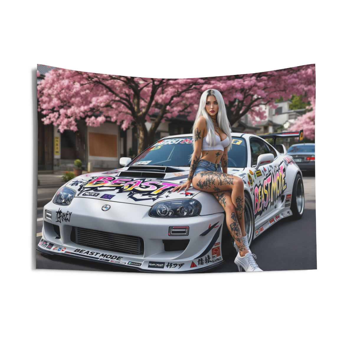 Size: 36" × 26" | Product: Stunning Digital Character Wall Tapestry | Category: Unisex