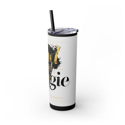 Color: Black | Size: 20oz | Product: Bad and Bougie Graphic Design Tumbler | Category: Unisex