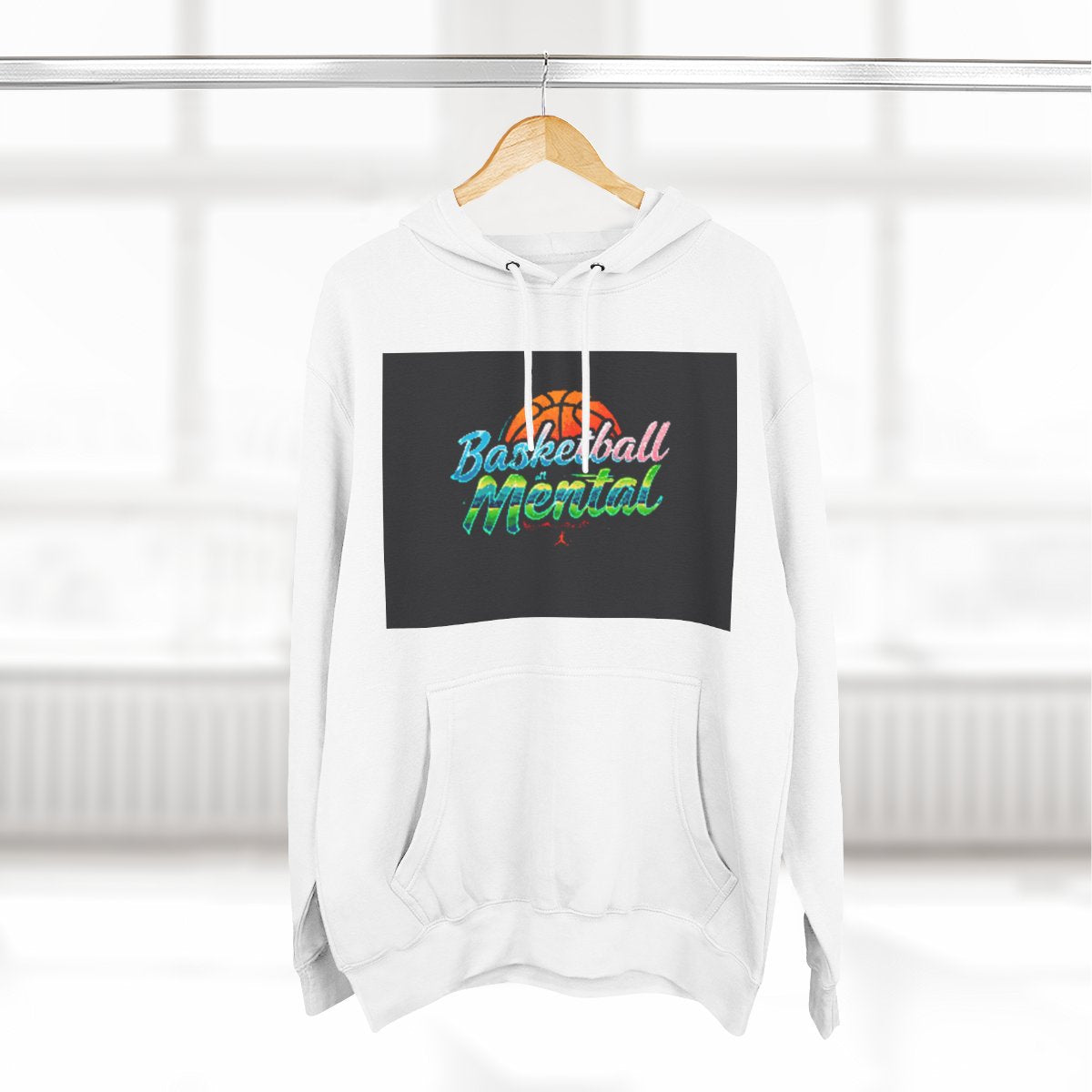 Color: White | Size: S | Product: Barbados Basketball Mental Hoodie | Category: Unisex