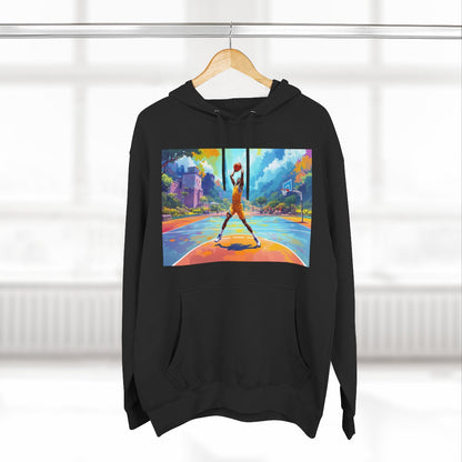 Color: Black | Size: S | Product: Basketball Action Dynamic Hoodie | Category: Unisex