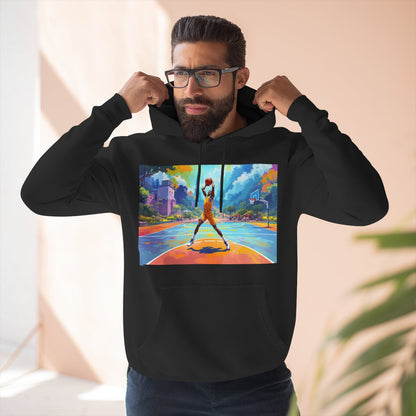 Color: Black | Size: S | Product: Basketball Action Dynamic Hoodie | Category: Unisex