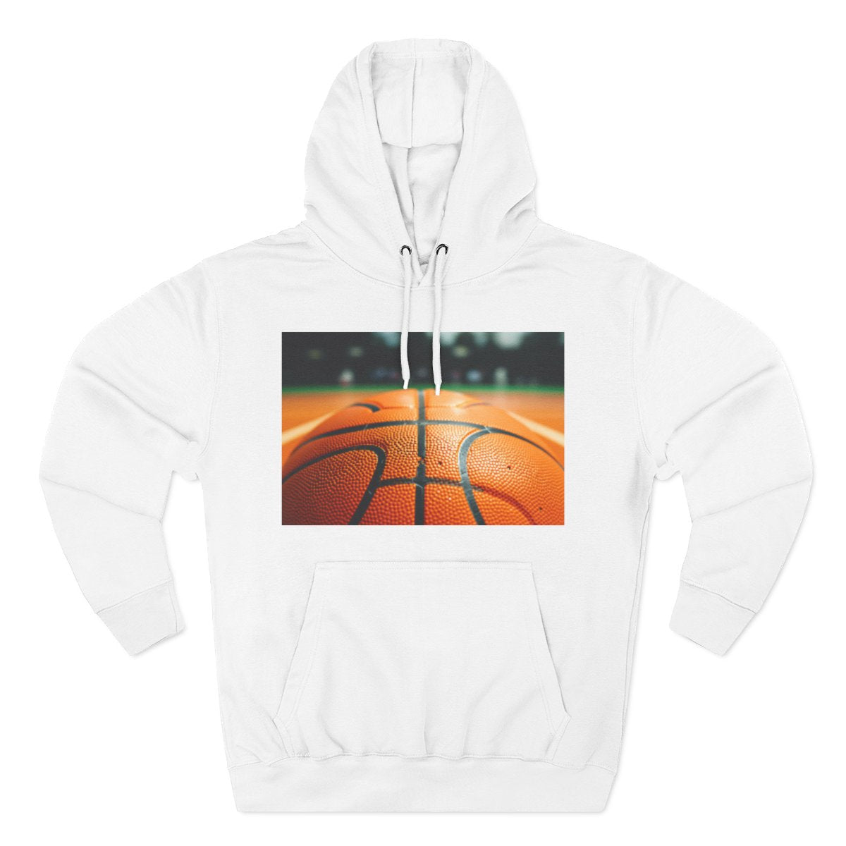 Color: White | Size: S | Product: Basketball and Mental Wellness Hoodie | Category: Unisex