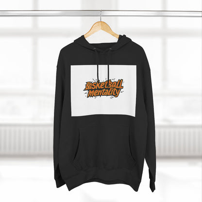Color: Black | Size: S | Product: Basketball Enthusiasm Typography Hoodie | Category: Unisex