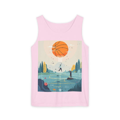 Color: Blossom | Size: S | Product: Basketball Mental Health Conceptual Tanktop | Category: Unisex
