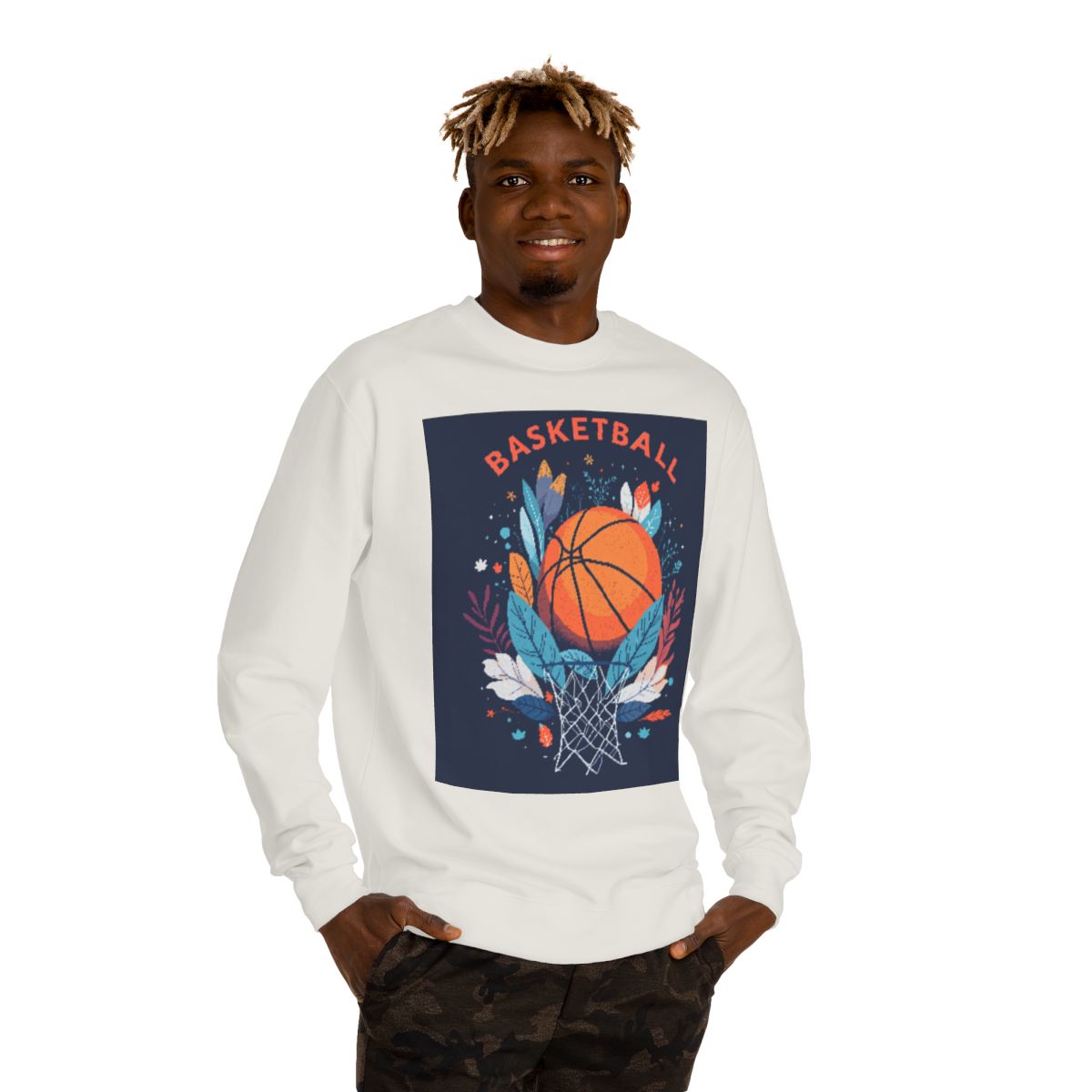 Color: Bone | Size: XS | Product: Basketball Mental Health Crewneck | Category: Unisex