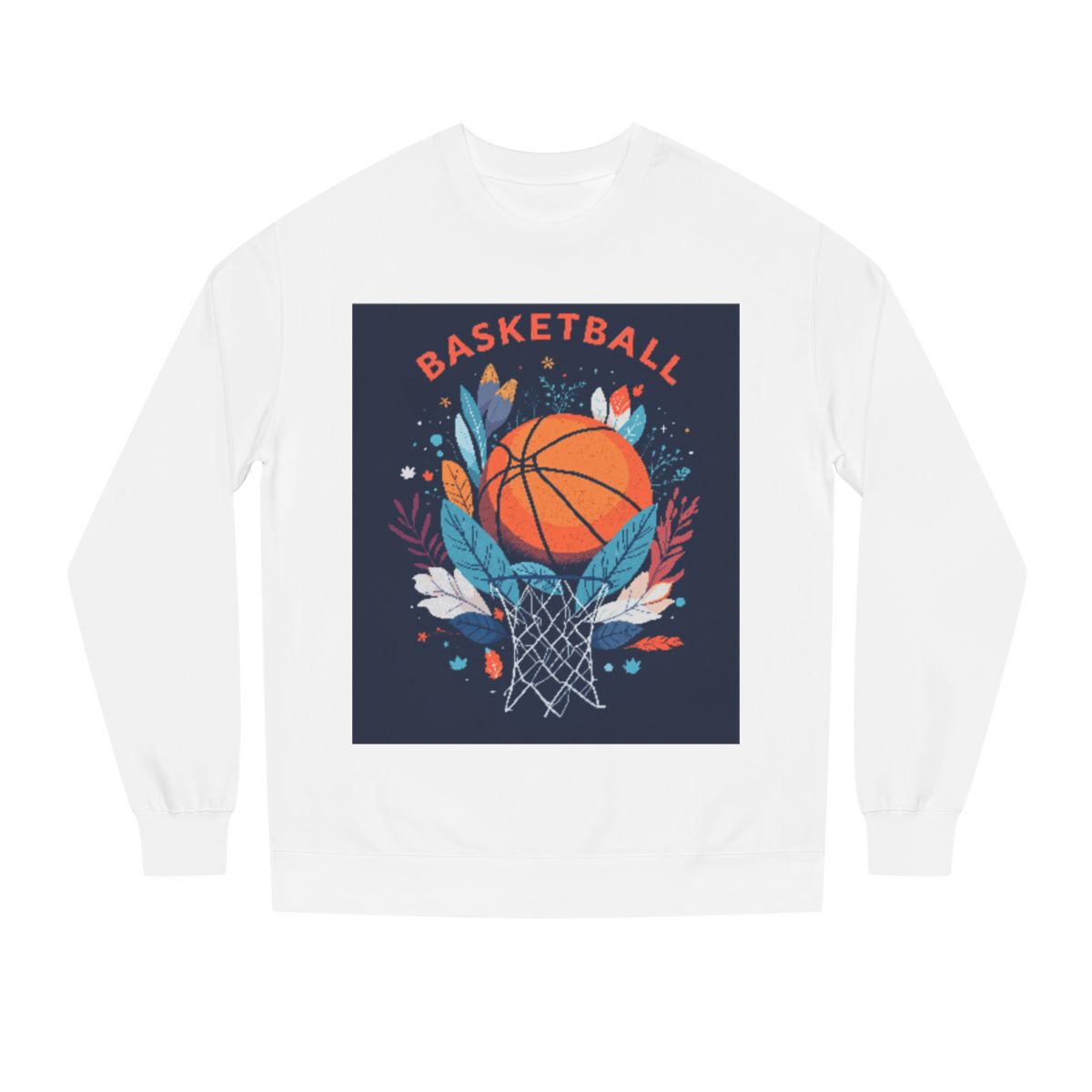 Color: White | Size: XS | Product: Basketball Mental Health Crewneck | Category: Unisex
