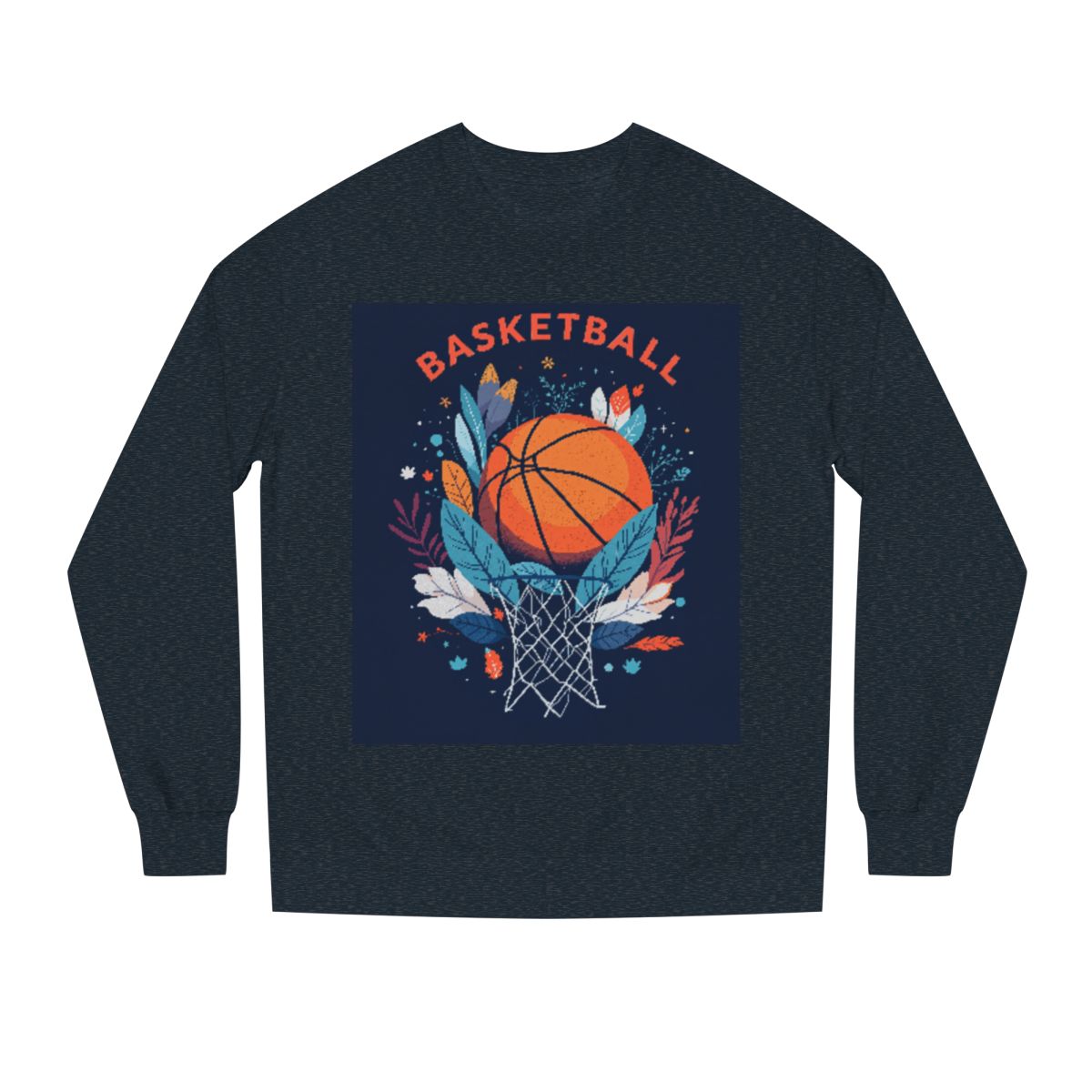 Color: Classic Navy Heather | Size: XS | Product: Basketball Mental Health Crewneck | Category: Unisex