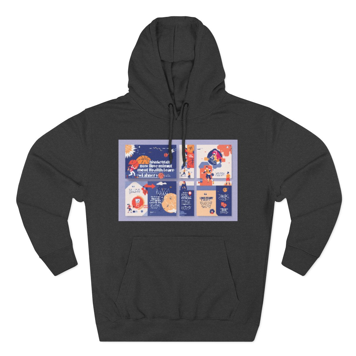 Color: Charcoal Heather | Size: S | Product: Basketball Mental Health Inspired Hoodie | Category: Unisex