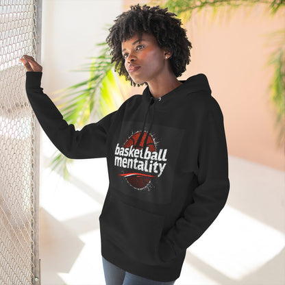 Color: Black | Size: S | Product: Basketball Mentality Bold Graphic Hoodie | Category: Unisex