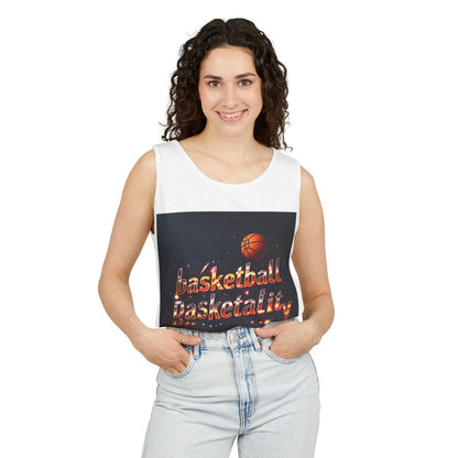 Color: White | Size: XS | Product: Basketball Mentality Minimalist Tanktop | Category: Unisex