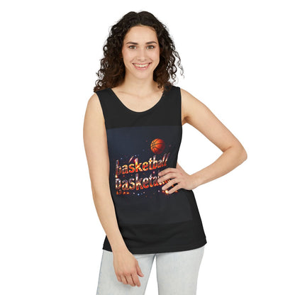 Color: Black | Size: XS | Product: Basketball Mentality Minimalist Tanktop | Category: Unisex