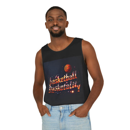 Color: Black | Size: XS | Product: Basketball Mentality Minimalist Tanktop | Category: Unisex