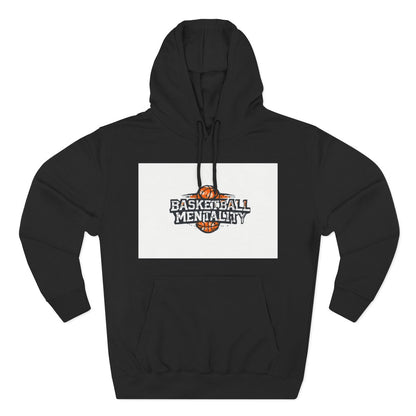 Color: Black | Size: S | Product: Basketball Mentality Typography Hoodie | Category: Unisex