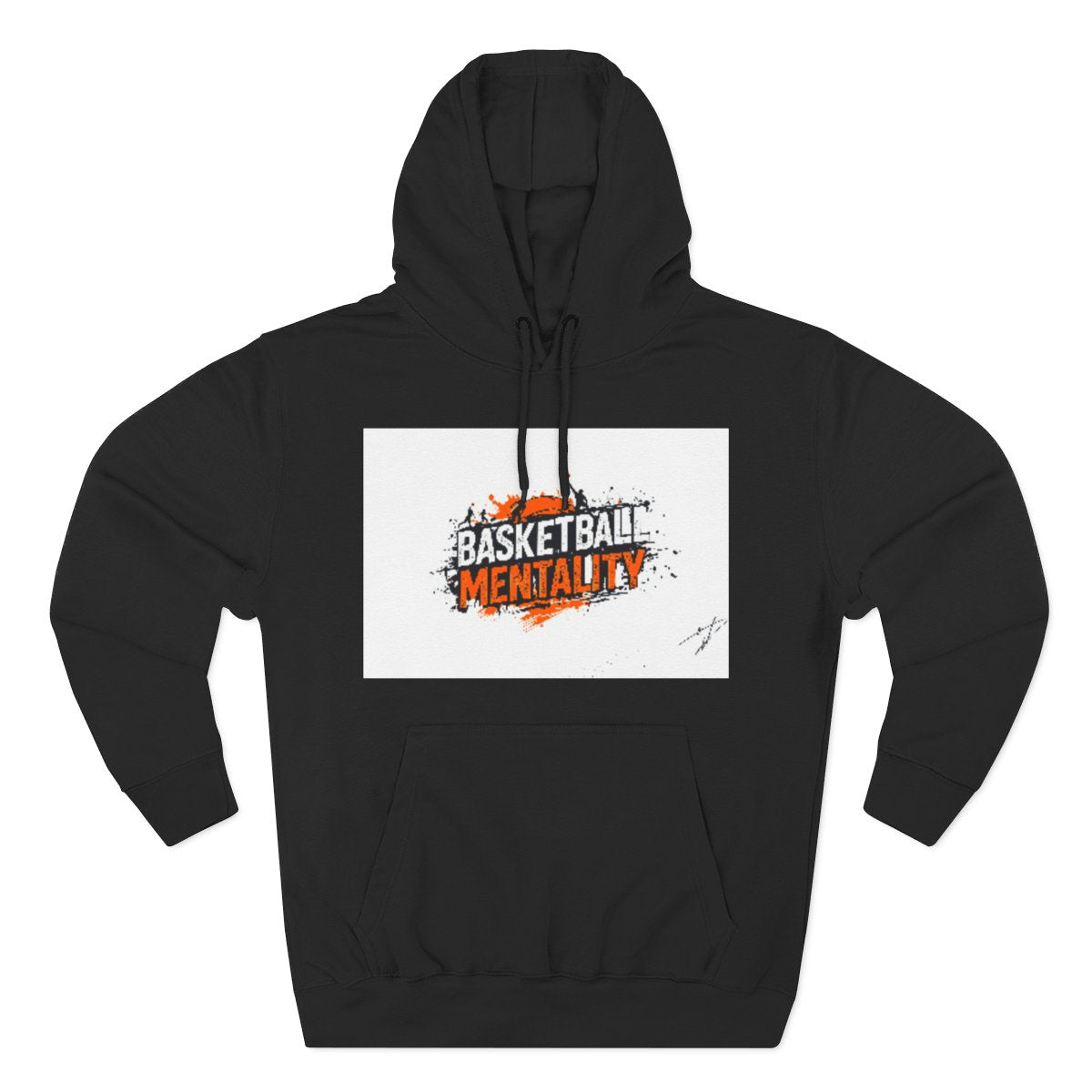 Color: Black | Size: S | Product: Basketball Mentality Vibrant Hoodie | Category: Unisex