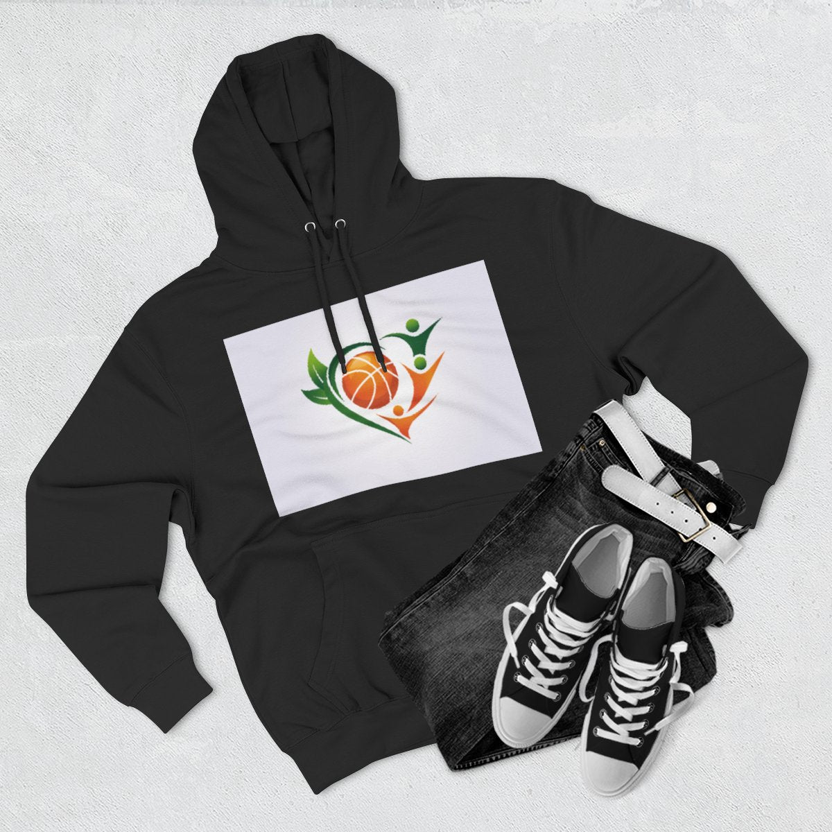 Color: Black | Size: S | Product: Basketball Wellness Contemporary Hoodie | Category: Unisex