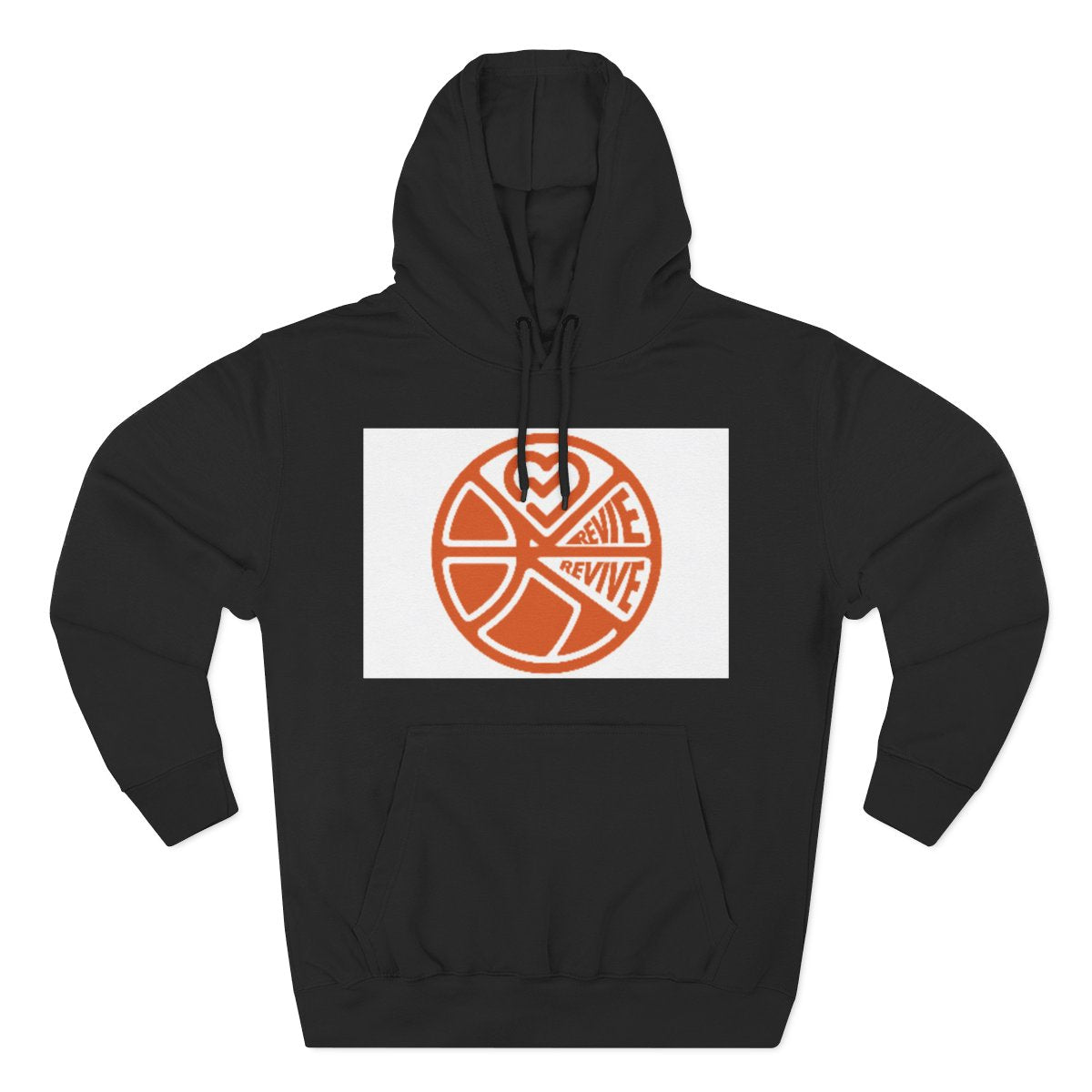 Color: Black | Size: S | Product: Basketball Wellness Contemporary Logo Hoodie | Category: Unisex