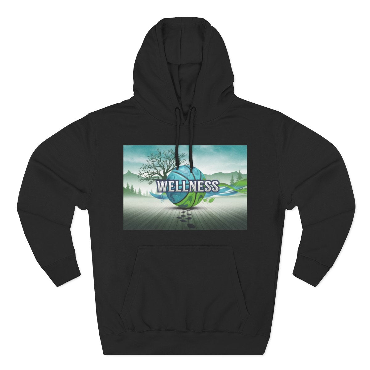 Color: Black | Size: S | Product: Basketball Wellness Iconic Hoodie | Category: Unisex