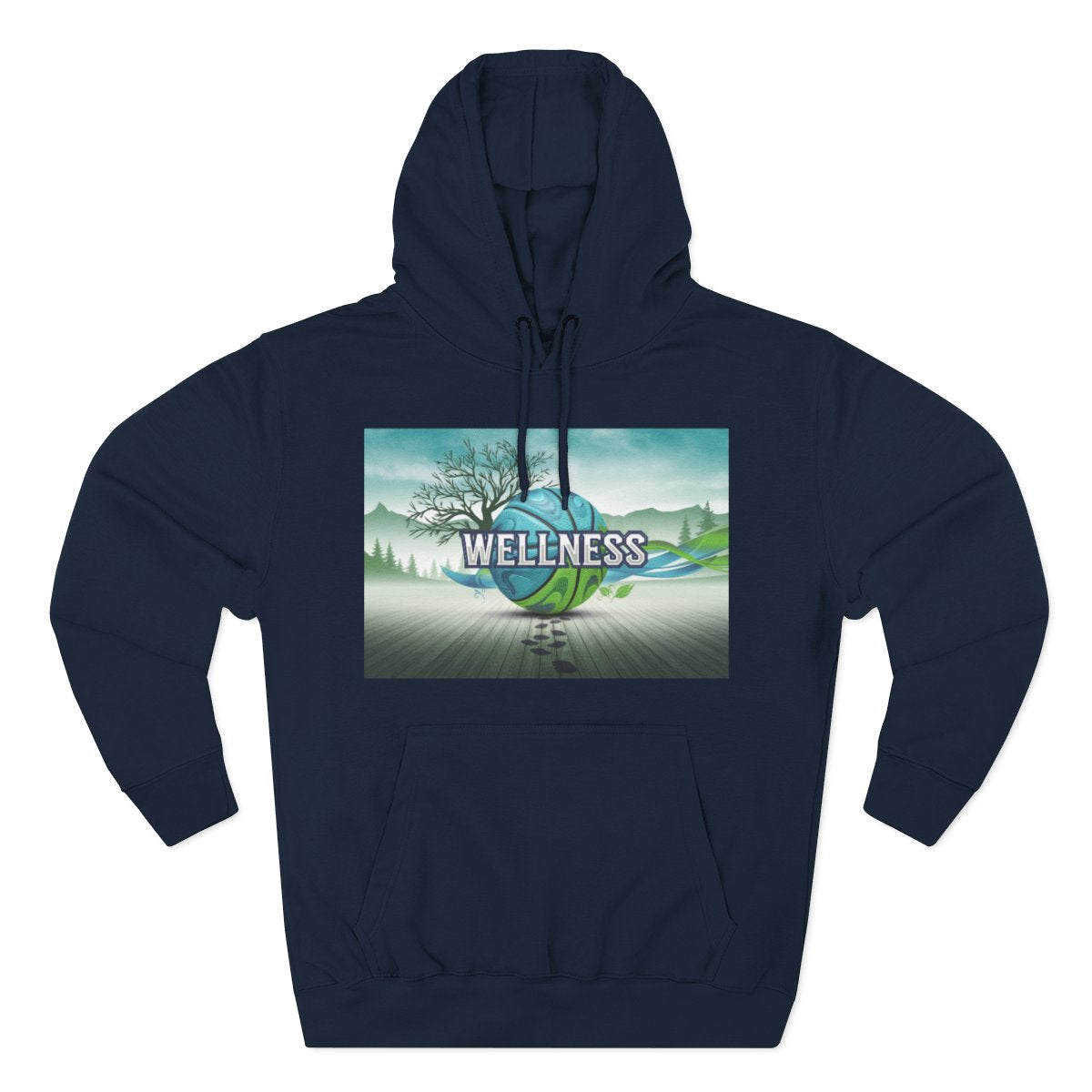 Color: Navy | Size: S | Product: Basketball Wellness Iconic Hoodie | Category: Unisex