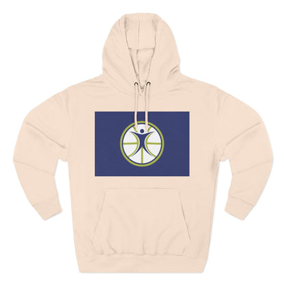 Color: Pale Pink | Size: S | Product: Basketball Wellness Inspired Hoodie | Category: Unisex