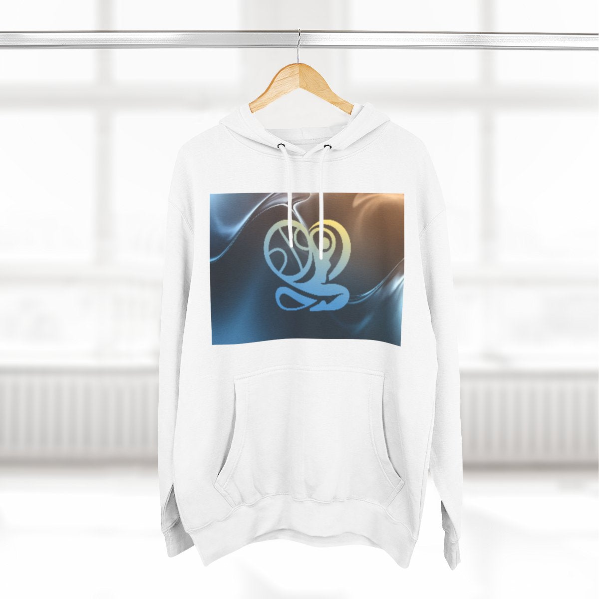 Color: White | Size: S | Product: Basketball Wellness Inspired Hoodie | Category: Unisex