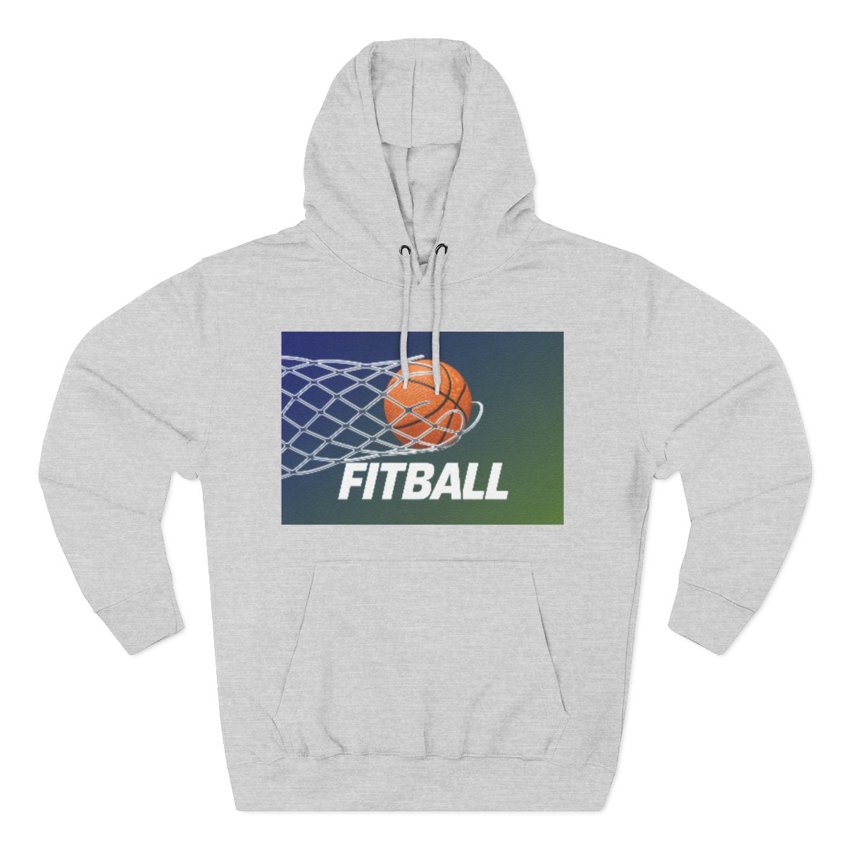 Color: Heather Grey | Size: S | Product: Basketball Wellness Inspired Hoodie | Category: Unisex