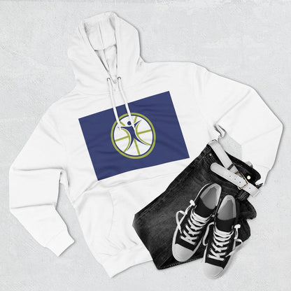 Color: White | Size: S | Product: Basketball Wellness Inspired Hoodie | Category: Unisex