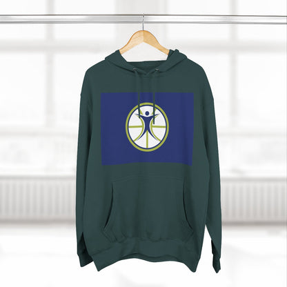 Color: Sports Green | Size: S | Product: Basketball Wellness Inspired Hoodie | Category: Unisex