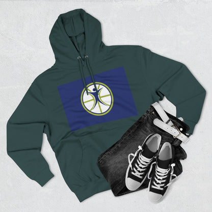 Color: Sports Green | Size: S | Product: Basketball Wellness Inspired Hoodie | Category: Unisex
