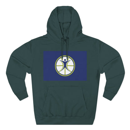 Color: Sports Green | Size: S | Product: Basketball Wellness Inspired Hoodie | Category: Unisex